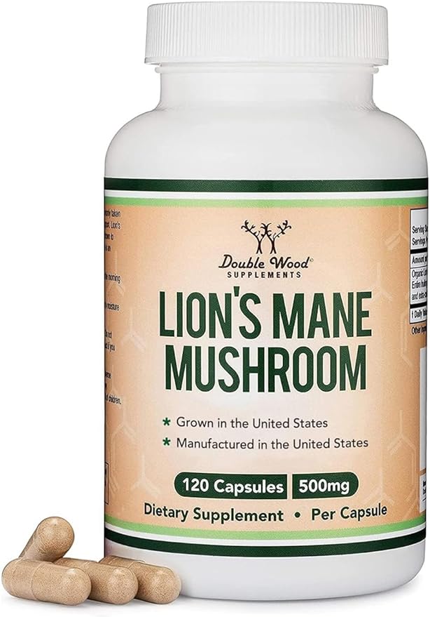 Organic Lion’s Mane Mushroom Capsules